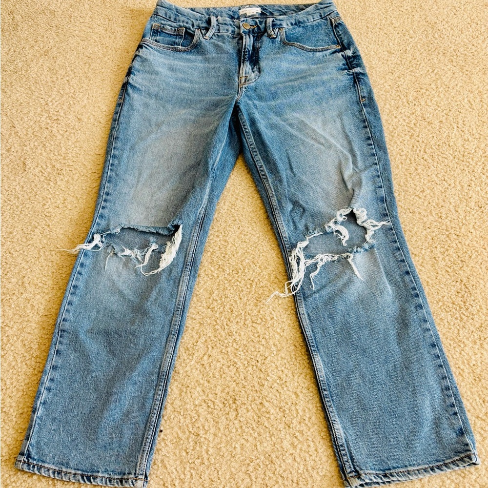 Good American Light Blue Denim Jeans